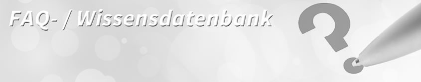 FAQ- / Wissensdatenbank