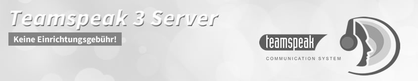 Teamspeak 3 Server, Keine Einrichtungsgebühr