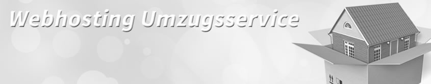 Webhosting Umzugsservice