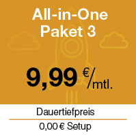 Webhosting zum Dauertiefpreis