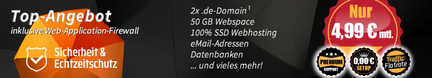 Webhosting in AhlstÃ¤dt